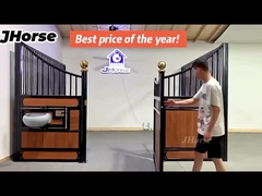 Ανθρακωμένη η cOem μαύρη σκόνη μπαμπού έντυσε την κινητή πόρτα σιταποθηκών στάβλων σταύλων αλόγων