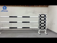 Προσαρμόσιμο εξοπλισμό άλματος για άλογα Ασφαλές ευέλικτο άλμα για άλογα