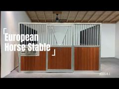 Γαλβανισμένο Ασημί Ατσάλινο Μεταλλικό Πλαίσιο Μπροστινό Στάβλου Αλόγων Βαρέως Τύπου