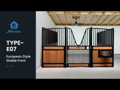 Σας παρουσιάζουμε τα μπροστινά πάνελ για στάβλους αλόγων Bamboo Bamboo, συγκολλημένα, με ηλεκτροστατική βαφή και ανθεκτικά στις καιρικές συνθήκες