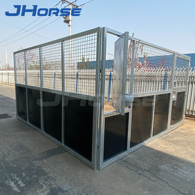 Κινητός HDPE κιβωτίων αλόγων σταθερός πλαστικός προσωρινός εύκολος να εγκαταστήσει με τη στέγη