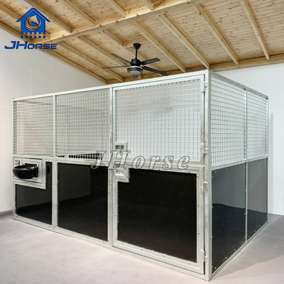 Κινητή ζωγραφισμένη 12ft Standard Size HDG HDPE Σταθερό άλογο πάνο πάνο με τροφοδότη