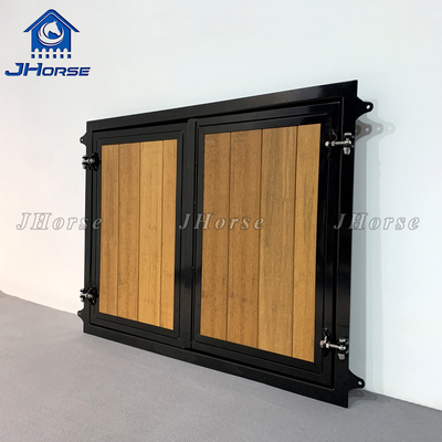 Καφέ Ανθεκτικό στις καιρικές συνθήκες DIY Πύλη στάβλου αλόγων Αρκετή αντοχή Προσαρμόσιμη / Εύκολη εγκατάσταση