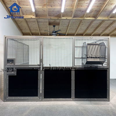 Temporary Horse Stalls Stable Aluminum Alloy Easy To Install Outdoor Competition Field